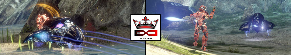 ExO Delta Gaming banner, a Halo BTB Clan